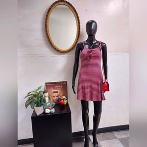RIBBED TANK DRESS